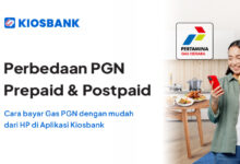 Perbedaan PGN Prepaid dan Postpaid - Cara Bayar PGN di Aplikasi Kiosbank