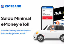 Saldo e-Money Minimal Masuk Tol Saat Perjalanan Mudik