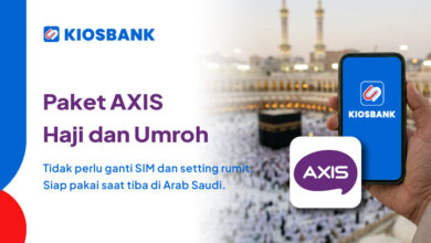 Paket Roaming Axis untuk Umroh & Haji Terbaru