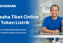 Buka Usaha Tiket Online & Token Listrik di Konter Pulsa