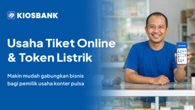 Buka Usaha Tiket Online & Token Listrik di Konter Pulsa