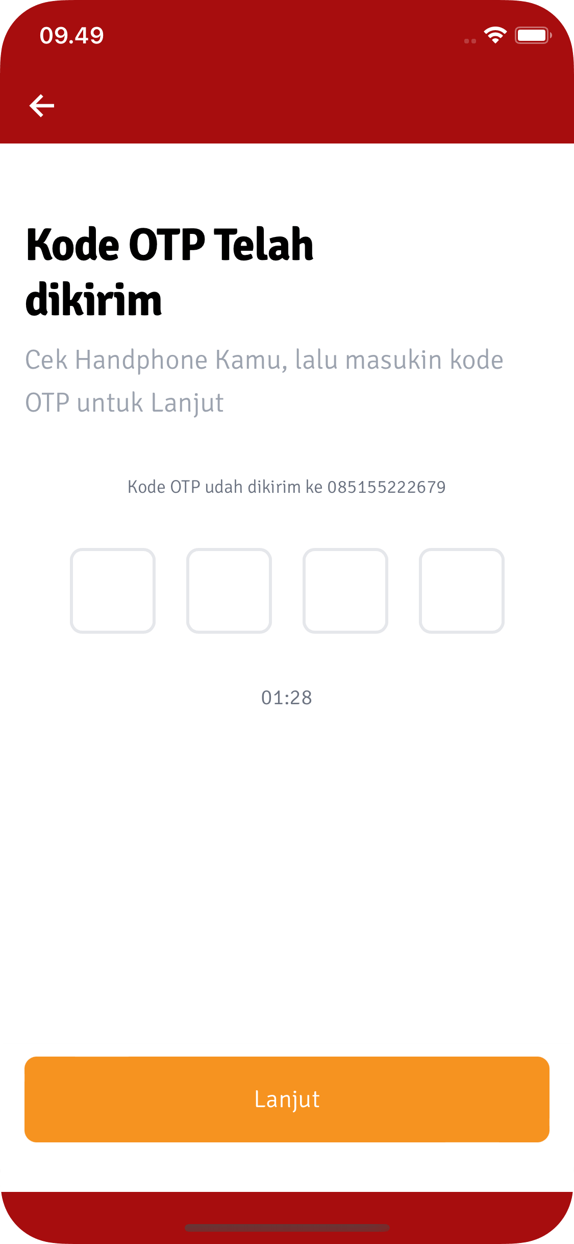 cara top up saldo speedcash di aplikasi kiosbank ios iphone