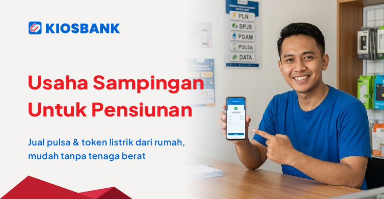 Usaha PPOB Modal Kecil untuk Pensiunan Cari Kesibukan Jual Pulsa dan Token Listrik