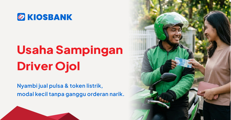 Usaha Sampingan Driver Ojol Jual Pulsa dan token listrik Saat Nunggu Order