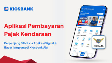Aplikasi Bayar Pajak Kendaraan SIGNAL Perpanjang STNK Online di Kiosbank