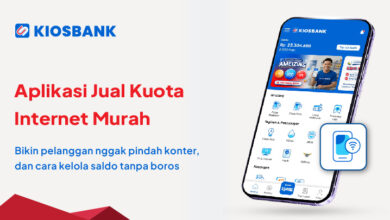 Aplikasi Jual Kuota Internet All Operator Murah Agen Mitra Kiosbank