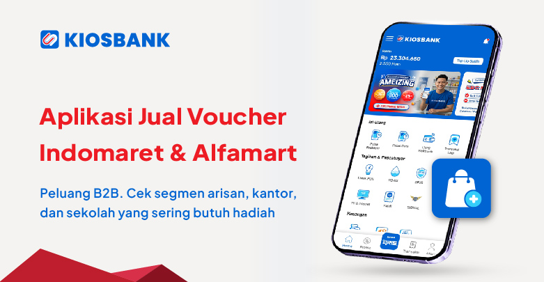 Aplikasi Jual Voucher Belanja Indomaret & Alfamart