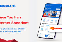 Cara Bayar Tagihan Internet Speednet Online di Kiosbank