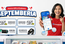 Promo Septemberia Makin Untung Jadi Mitra Kiosbank Usaha Jual Pulsa dan Token Listrik