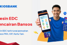 Mesin EDC Tarik Tunai Bansos Pencairan PKH, KIP, Kartu Tani